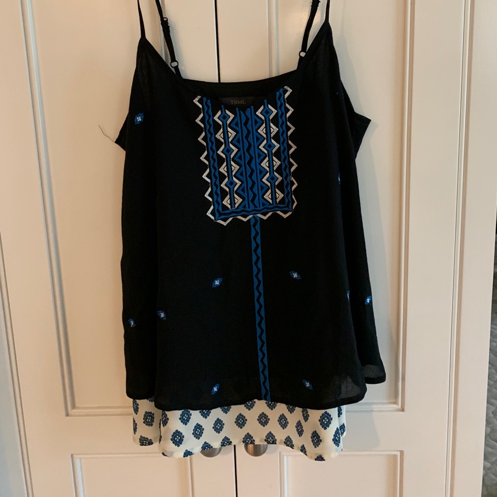THML Embroidered Tank Top